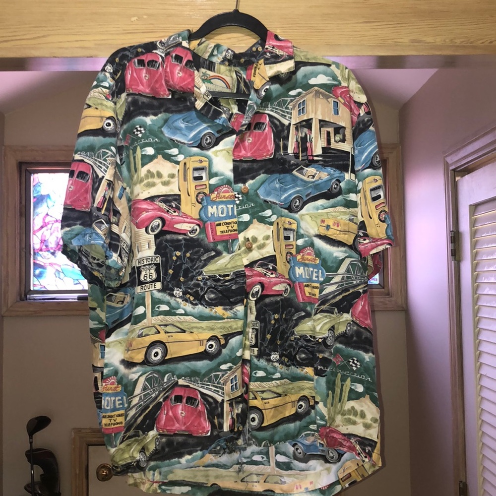 VINTAGE HAWAIIAN SHIRT 80s STYLE